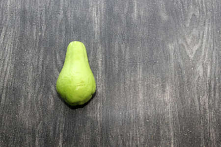 Vegetable chayote green squash fresh, natural raw, ready to cut and cook, very nutritious and...