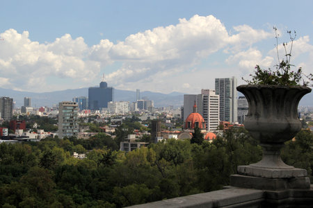Mexico City, Mexico - August 9, 2023: The National History Museum in Chapultepec Castle has been a...