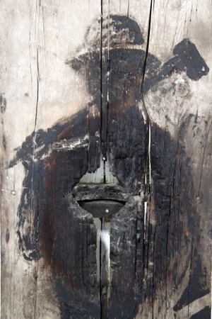 Tlalpujahua Michoacan, Mexico - Oct 12 2014: Mining Technology Museum of the 19th Century, Dos Estrellas Mine, producer of gold and silver, with sinkhole, maintenance workshopsのeditorial素材