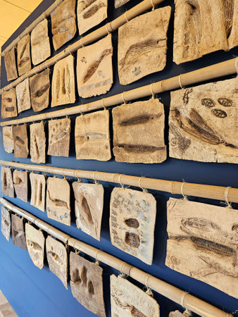 Mexico City, Mexico - Feb 7 2024: Cencalli Museum, House of corn and food culture part of the Los Pinos Cultural Center inside the Molino del Rey buildingのeditorial素材