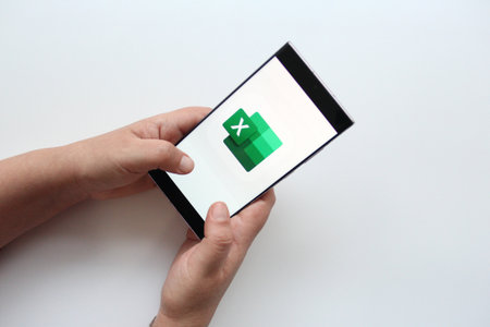 Mexico City, Mexico - Feb 22, 2025: Excel is the mobile app that lets you create, view, edit, and...