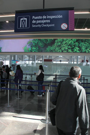 Zumpango, Edomex, Mexico - Oct 26, 2024: Felipe Angeles International Airport AIFA, modern...