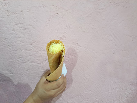 Marquesitas are a traditional dessert from Yucatan, Mexico. It is a crepe, rolled up like a taco,...