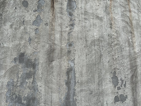 Gray stone texture with scratches and stainsの写真素材