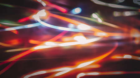 Abstract wavy lines of colorful colors, electrodes background, artistic texture.