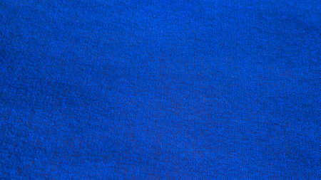 Blue fabric background. blue silk fabric background. Copy space.の写真素材