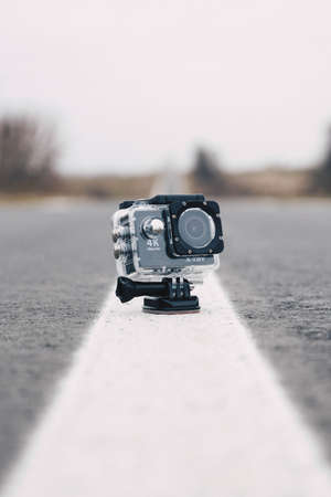 action cameraのeditorial素材