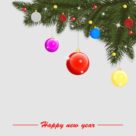 Christmas vector illustrationのイラスト素材