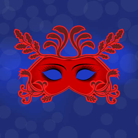 Venetian carnival masks.  Celebration and fun.のイラスト素材