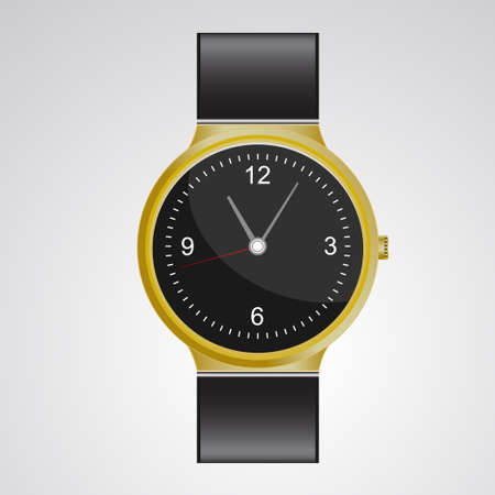 smart clock with mobile communications and the Internetのイラスト素材