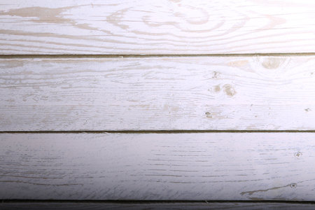 White wood texture background surface with old natural pattern or old wood texture table top view. Grain surface with wood texture backgroundの写真素材