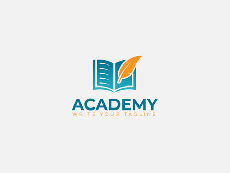 Education logo symbols , learning design, online educationのイラスト素材