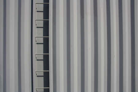 ladder on the wall