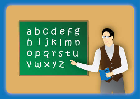 teacher   teachingのイラスト素材