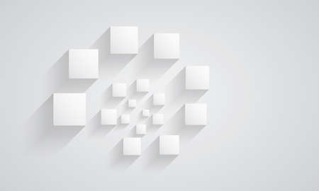 square shape backgroundのイラスト素材