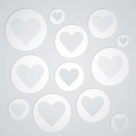 heart shapeのイラスト素材