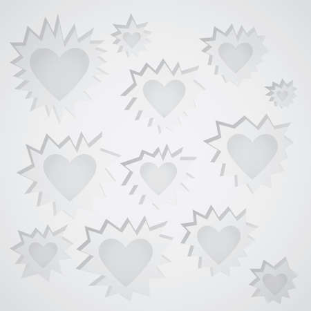 heart shapeのイラスト素材