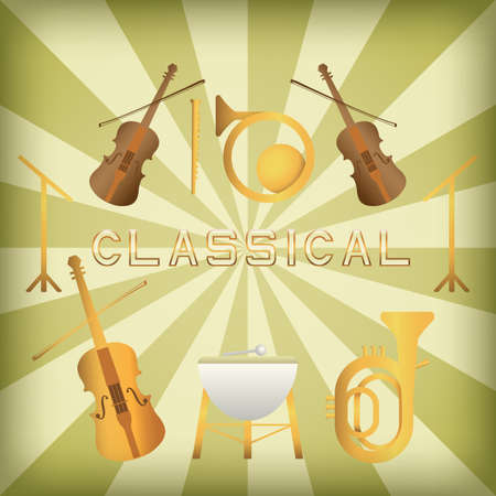 classicalのイラスト素材