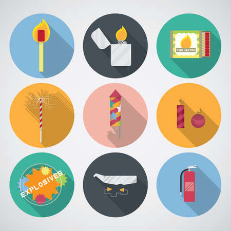 firework iconのイラスト素材