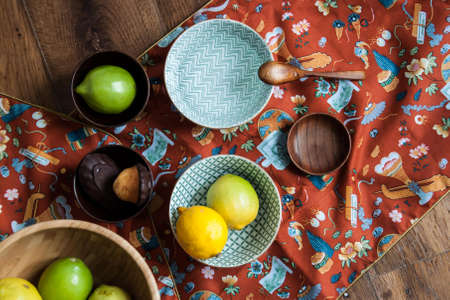 Oriental tea timeの写真素材