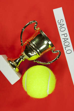 Tennis tournament Sao Paolo.の写真素材
