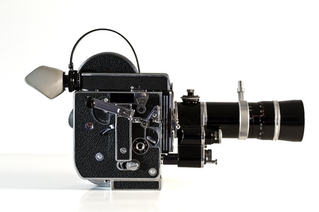 vintage film camera の写真素材