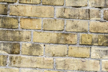 Old brick wall pattern closeup.の写真素材