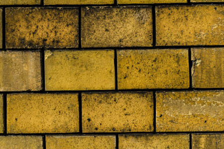 Old brick wall pattern closeup.の写真素材