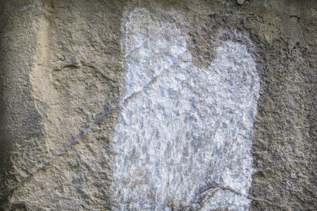 cracked vintage wall background の写真素材
