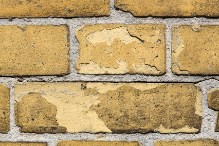 Old brick wall pattern closeup.の写真素材