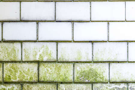 Old brick wall pattern closeup.の写真素材