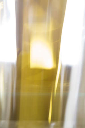 motion blurred background with bokeh, long exposure with zoom effectの写真素材