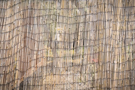 close up of a bamboo mat for backgroundsの写真素材