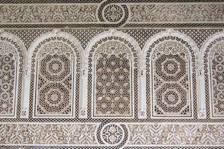 Stucco and inlay