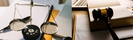 Online sales ideas for work at home. Asian man is answering phone calls. To accept orders from...