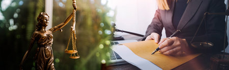 Online sales ideas for work at home. Asian man is answering phone calls. To accept orders from...