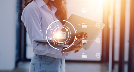 Document Management System (DMS), online documentation database and process automation to...