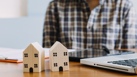 Signing home sales and insurance contracts with real estate agents, signing contracts to know the...