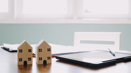 Signing home sales and insurance contracts with real estate agents, signing contracts to know the...