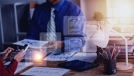 Document Management System, Online business contract Electronic signature, e-signing, digital...