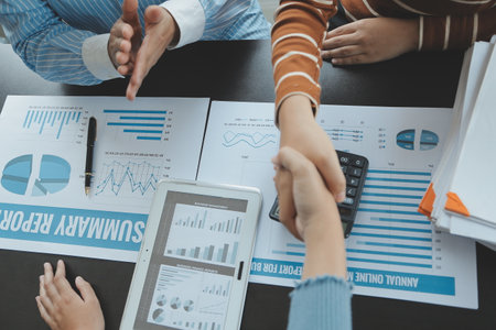 Business People Meeting Design Ideas Concept. business planning