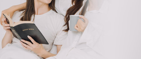 happy teenage girls friend using mobile phone for online shopping in bedroom