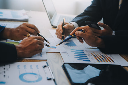 Meeting to present the Finance Executive business team. Discuss meetings to plan work, investment...