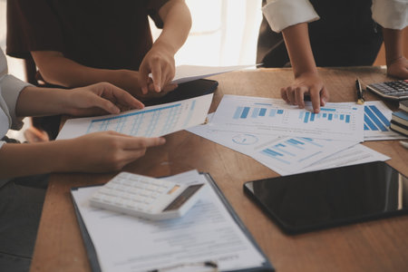 Business meetings to analyze investment strategies and brainstorm sales plans for a more profitable...