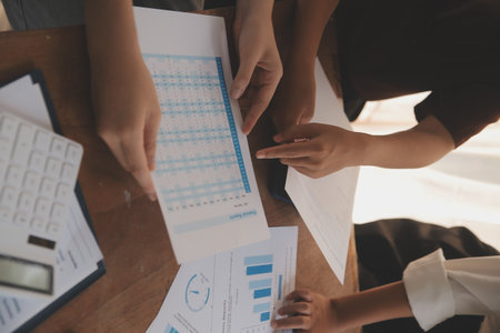 Business meetings to analyze investment strategies and brainstorm sales plans for a more profitable...