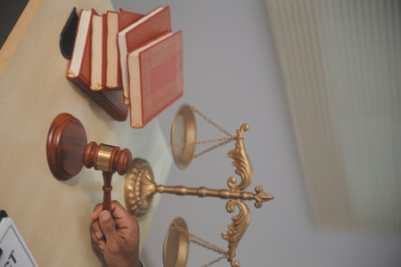 Legal concepts regarding houses and real estate. House and real estate auctions.の写真素材