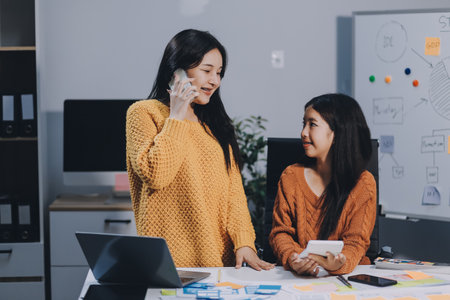 UX UI and Programming development technologyの写真素材