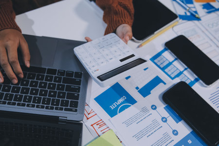 UX UI and Programming development technologyの写真素材