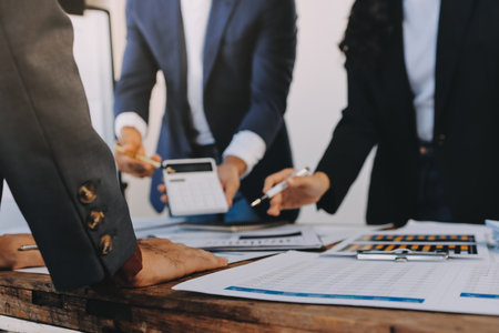Accounting company provide finance and taxation planning for profitable cash flow, Auditor and...