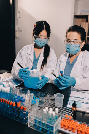 scientist working at the laboratory